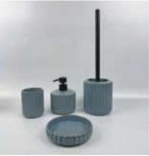 Ceramic Bathroom Accessory Set