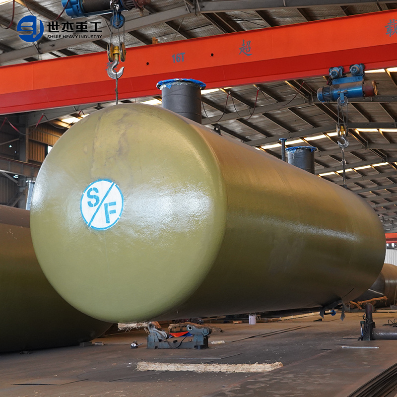 Horizontal Sf Double-Layer Tank Sf Double Wall Underground Storage Diesel Fuel Tanks