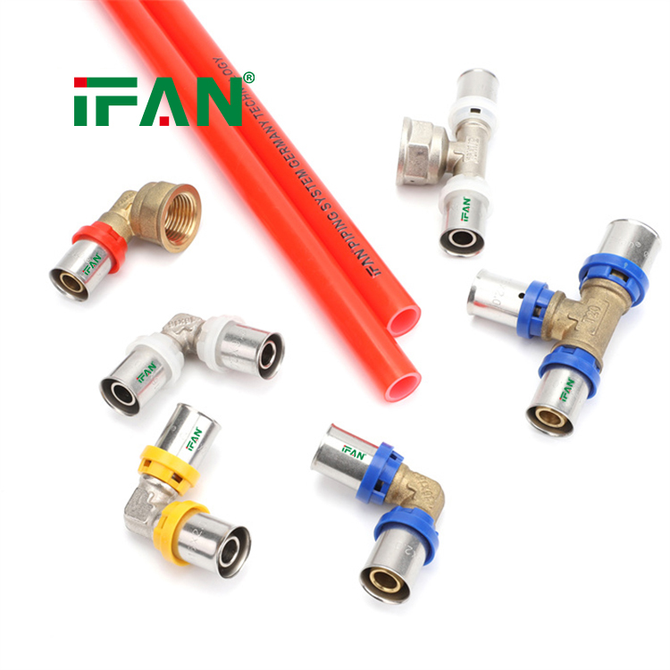 IFAN Reliable Supplier PEX Pipe Fittings Brass Threaded Fitting PEX Al PEX Fitting