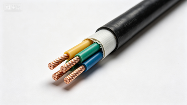 0.6/1kV copper core XLPE insulated PVC sheathed 4-core low voltage power cable,