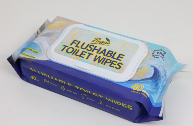 Flushable Wipes - 40 wipes