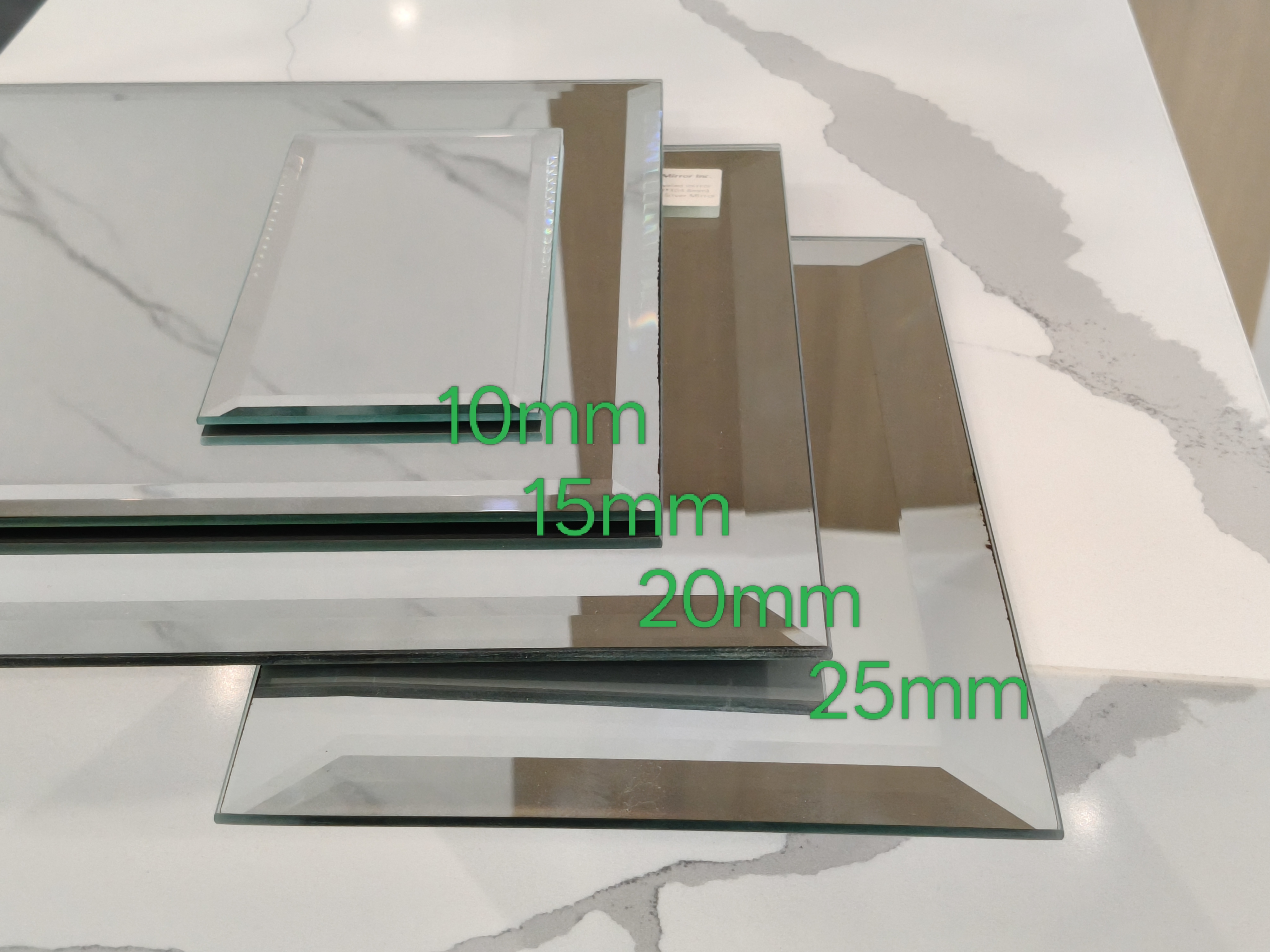 Beveled Edge Silver Mirror