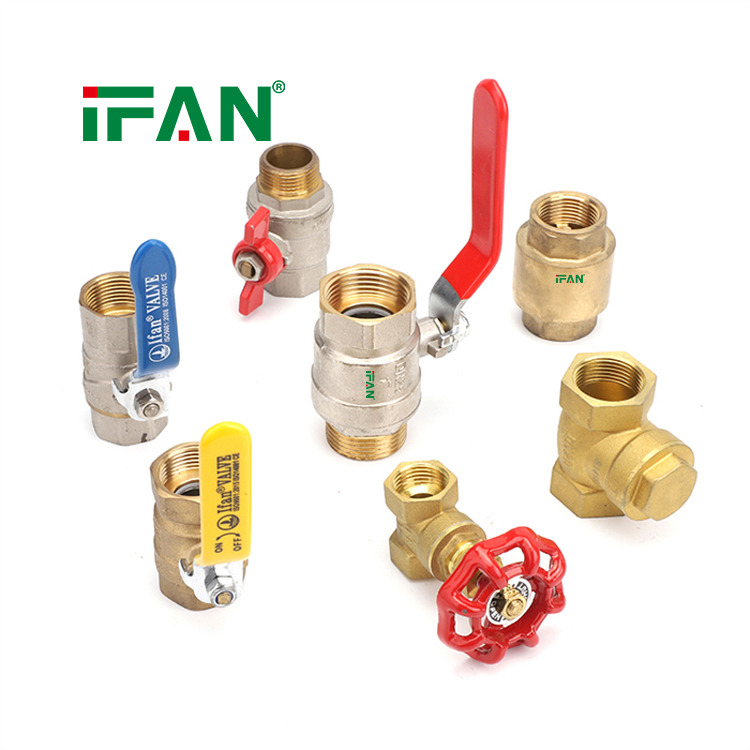 IFAN Wholesale Brass Valve 1/2''-2'' Brass Ball Valve For Water Use Ball Valve Brass Ball Valve