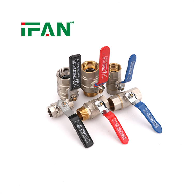 IFAN Water Supply Brass Valve 1/2''-2'' Brass Ball Valve For Water Use Ball Valve Brass Ball Valve