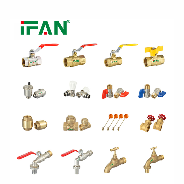 IFAN Reliable Supplier Brass Ball Valve Water Use Brass Water Valve Ball Valve