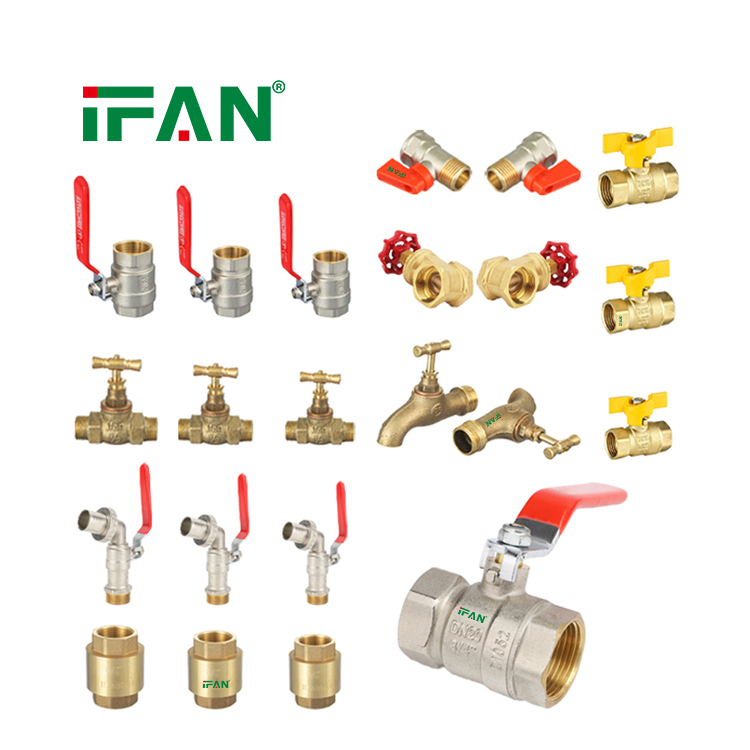 IFAN Reliable Brass Ball Valve Forged Ball Valve Brass Water Valve Ball Valve