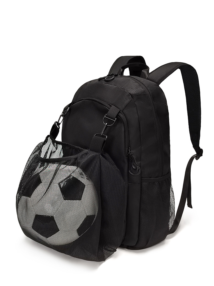 Large-Capacity Soccer Backpack with Separate Shoe & Ball Compartment
