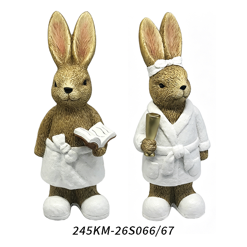 polyresin with garden decoration