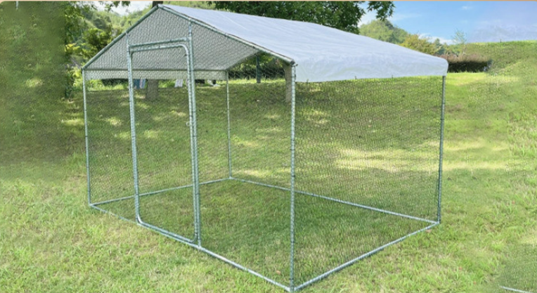 Outdoor Pet Shelter with Canopy