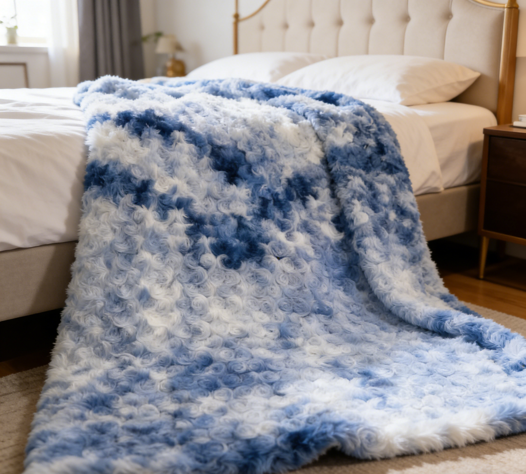 Spray-Printed Blanket