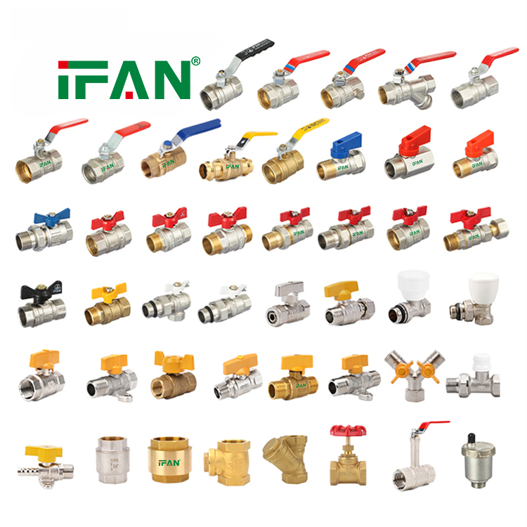 IFAN Reliable 1/2" Brass Ball Valve Reliable Supplier Brass Valve Ball Valve