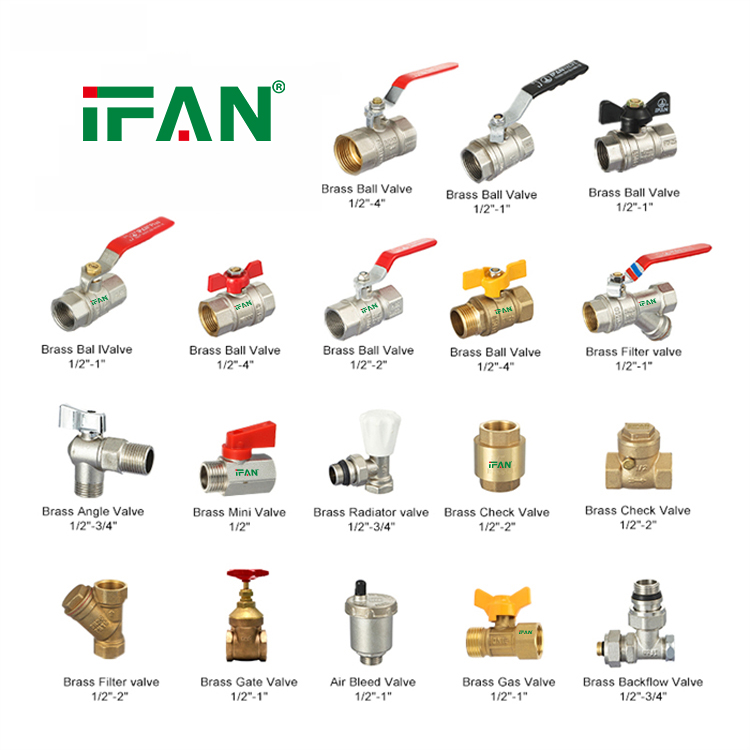 IFAN Brass Valve Brass Ball Valve For Water Use Forged Ball Valve Brass Reliable Ball Valve