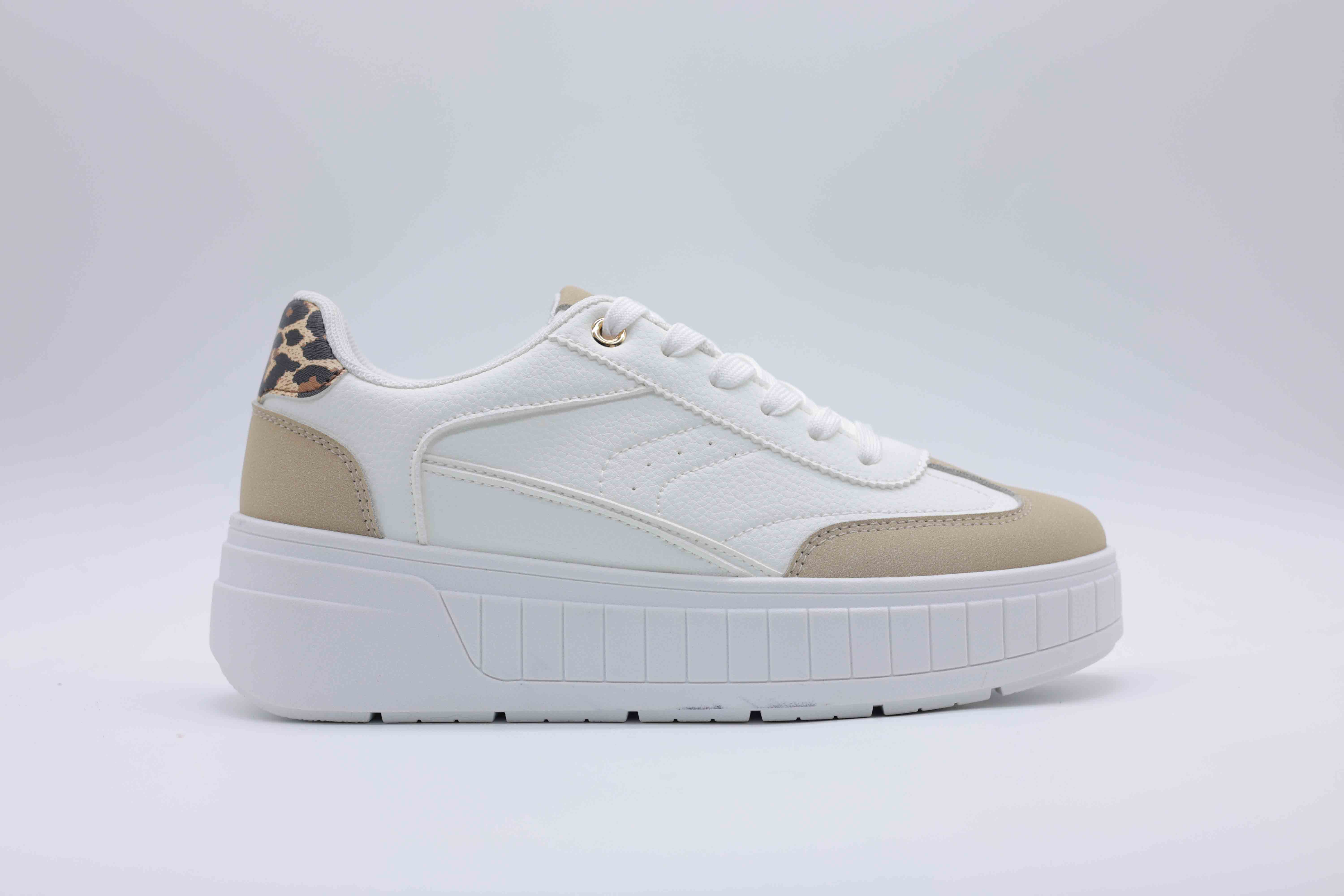 PU women casual shoes