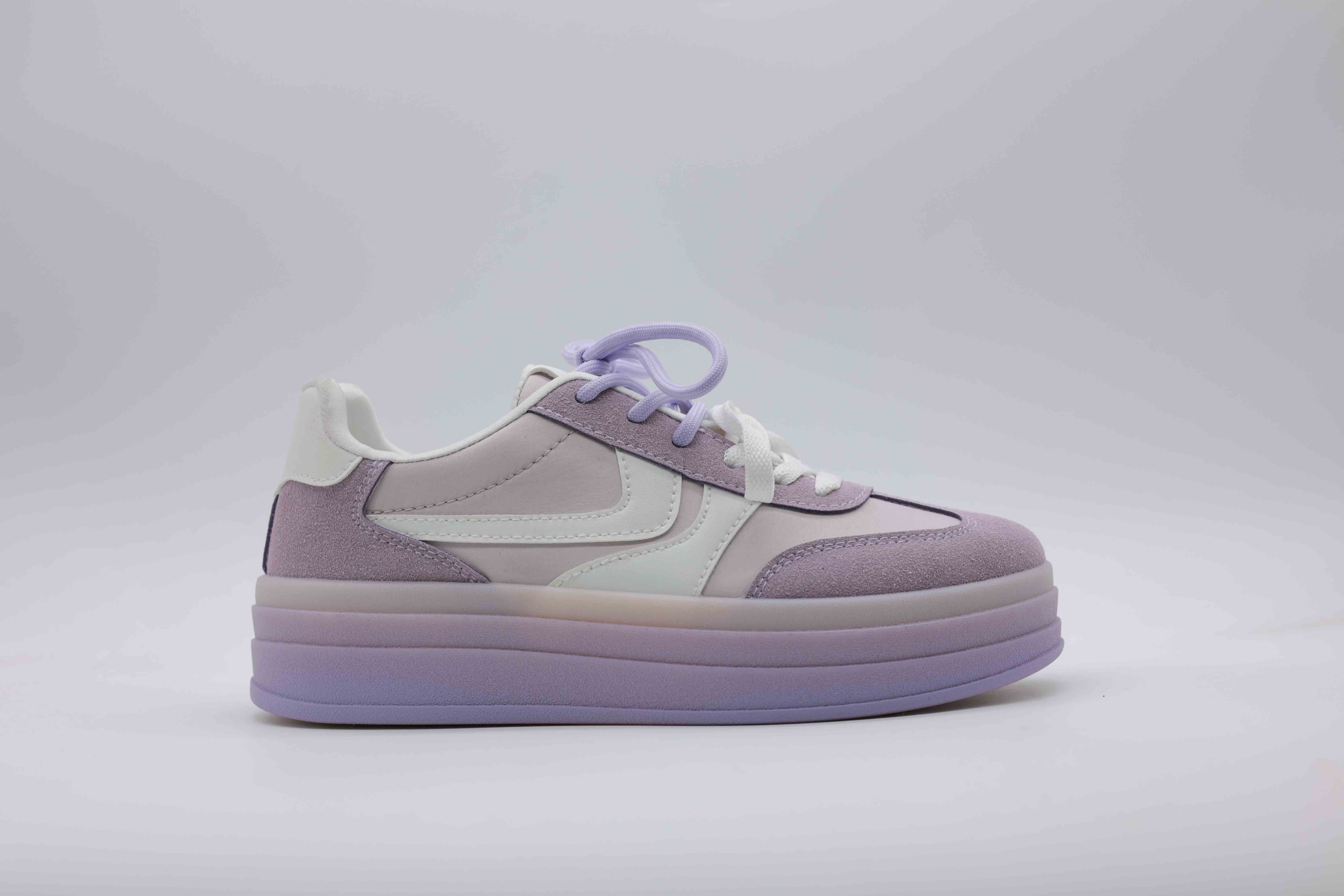 PU women casual shoes