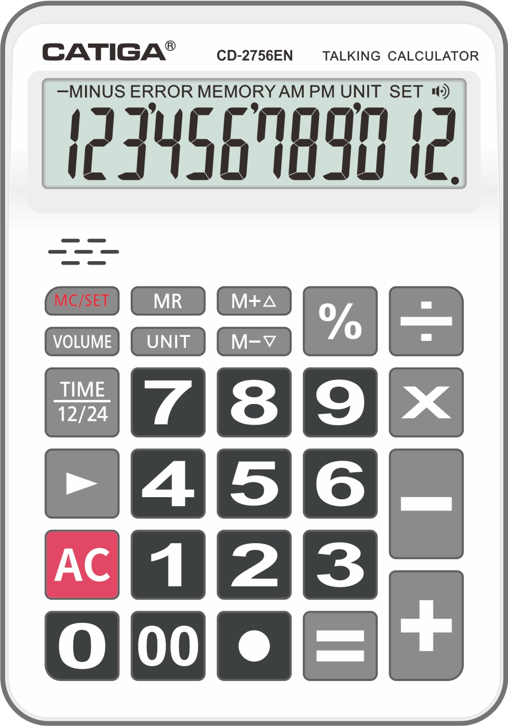 CATIGA calcualtor talking calculator
