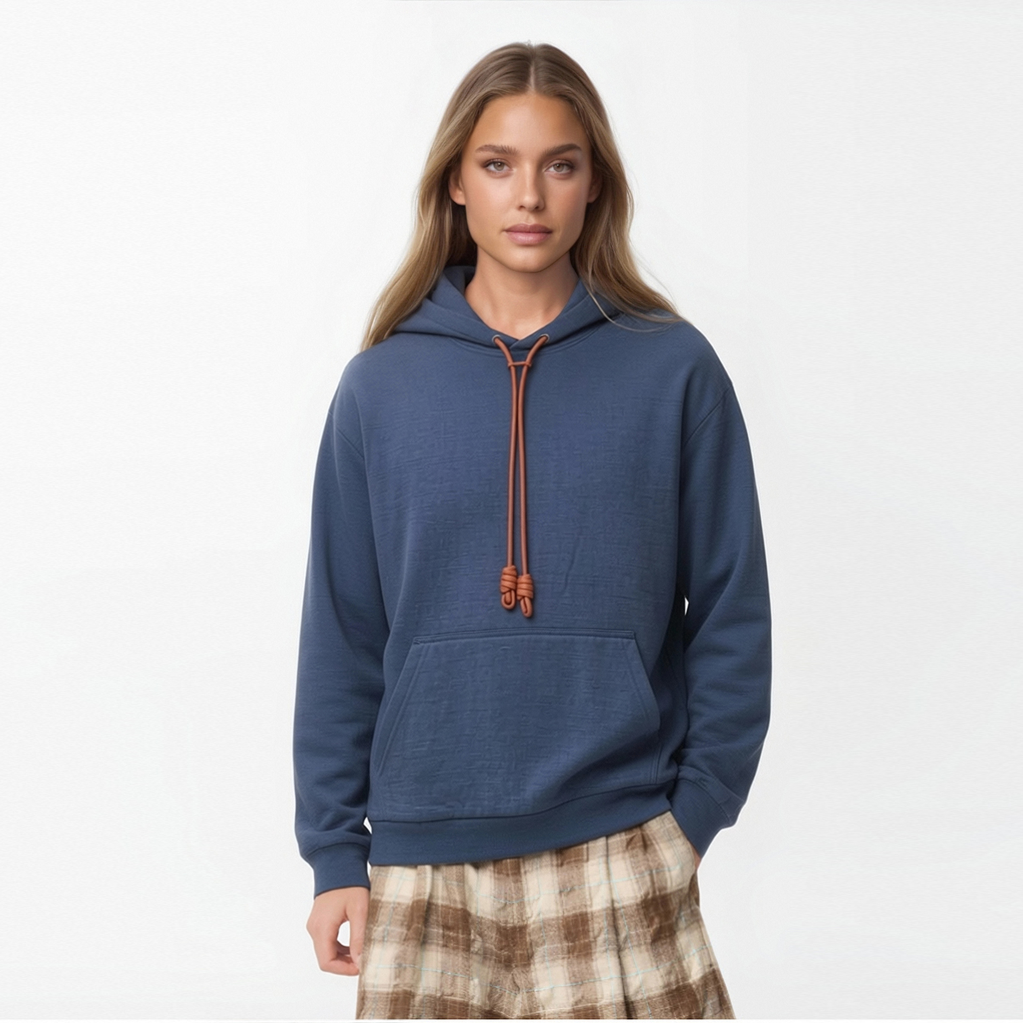 Wool hoodies knitted fleece jacket streetwear street wear women clothing MW0462
