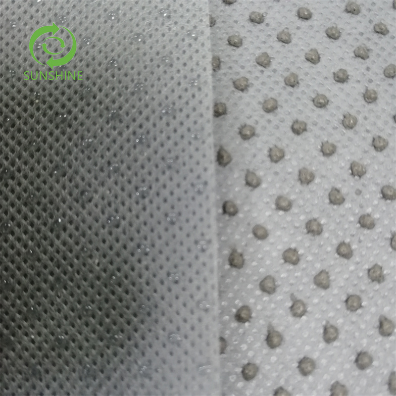 Anti-slip PP Non-woven Fabric / Non Slip Polypropylene Nonwoven Fabric for Carpet & Floor Mat