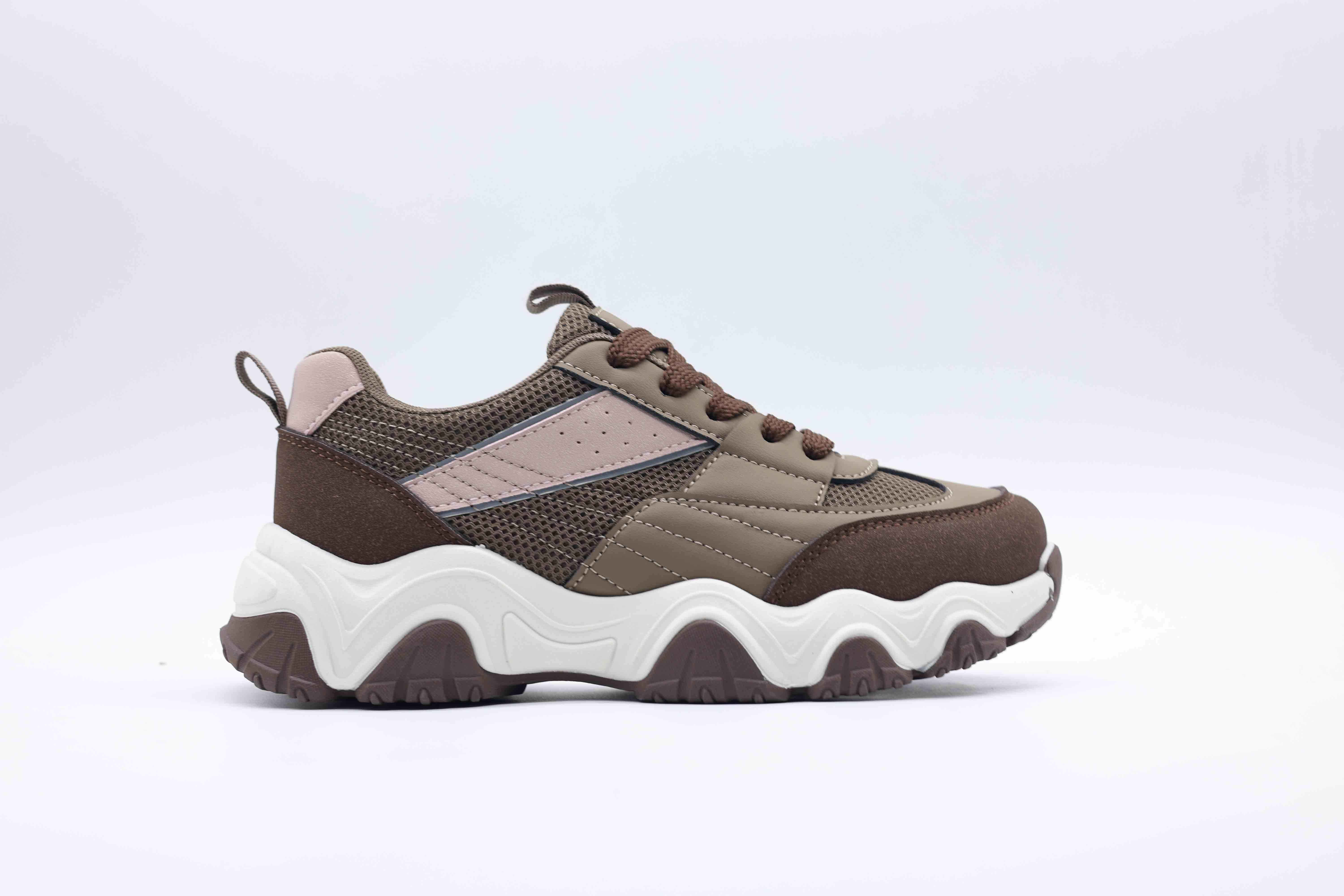 PU women casual shoes