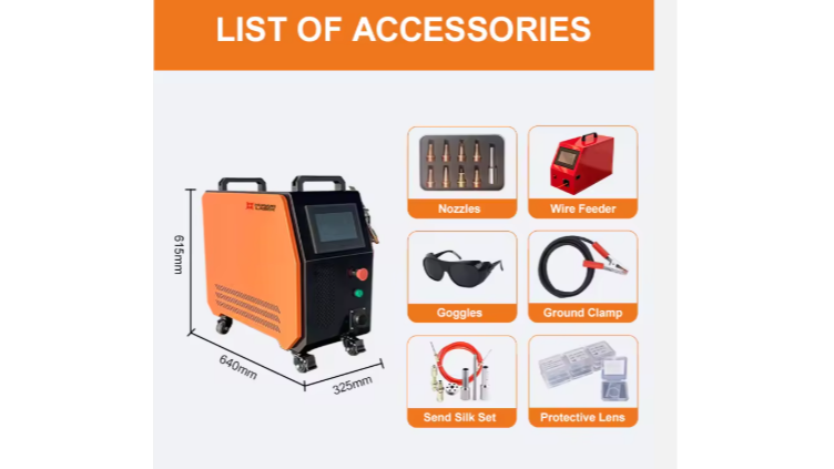 Shenyang Huawei Laser,High-productivity 4-in-1 air-cooled laser welding machine