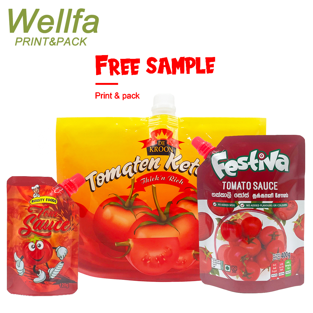 Tomato sauce Spout pouch