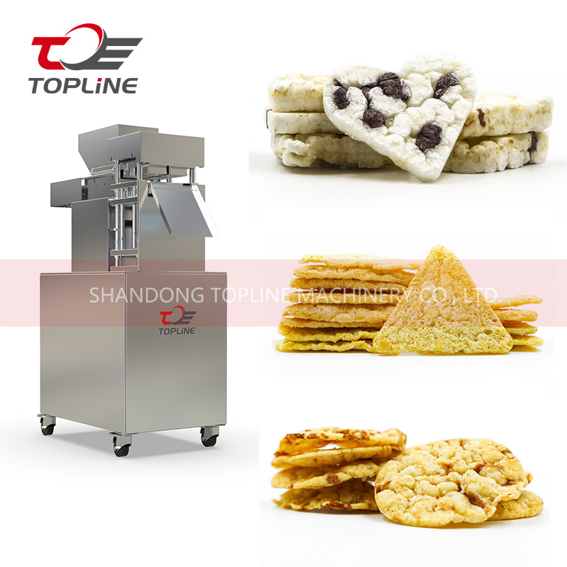 Rice Cake Processing Equipment Puffed Rice Cracker Making Machine