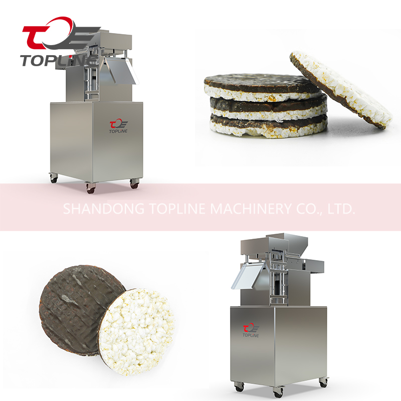 Fully automatic snack rice cracker machine
