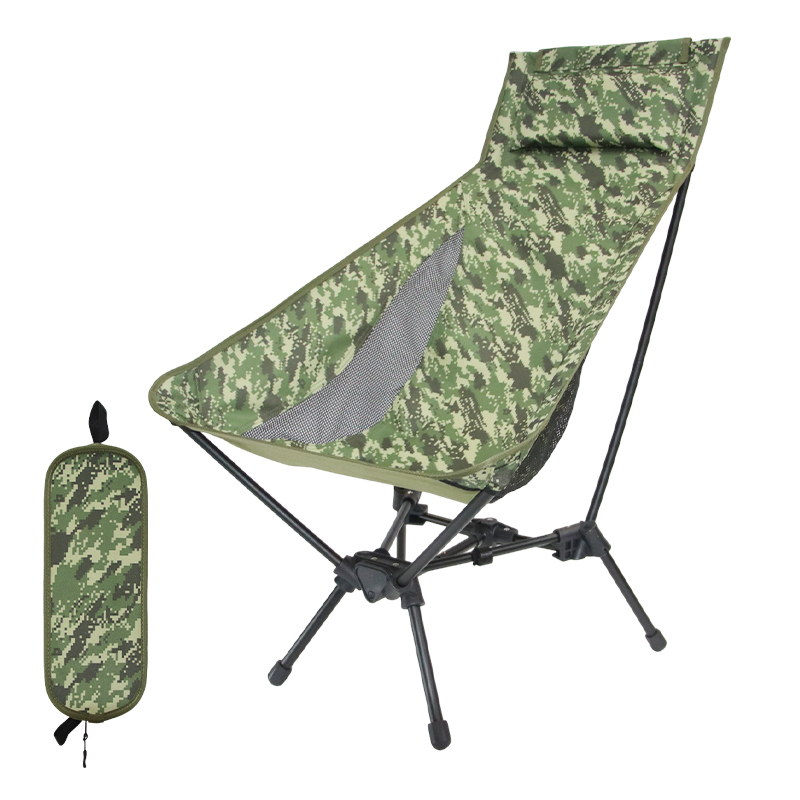 High-Back Triangular Chair