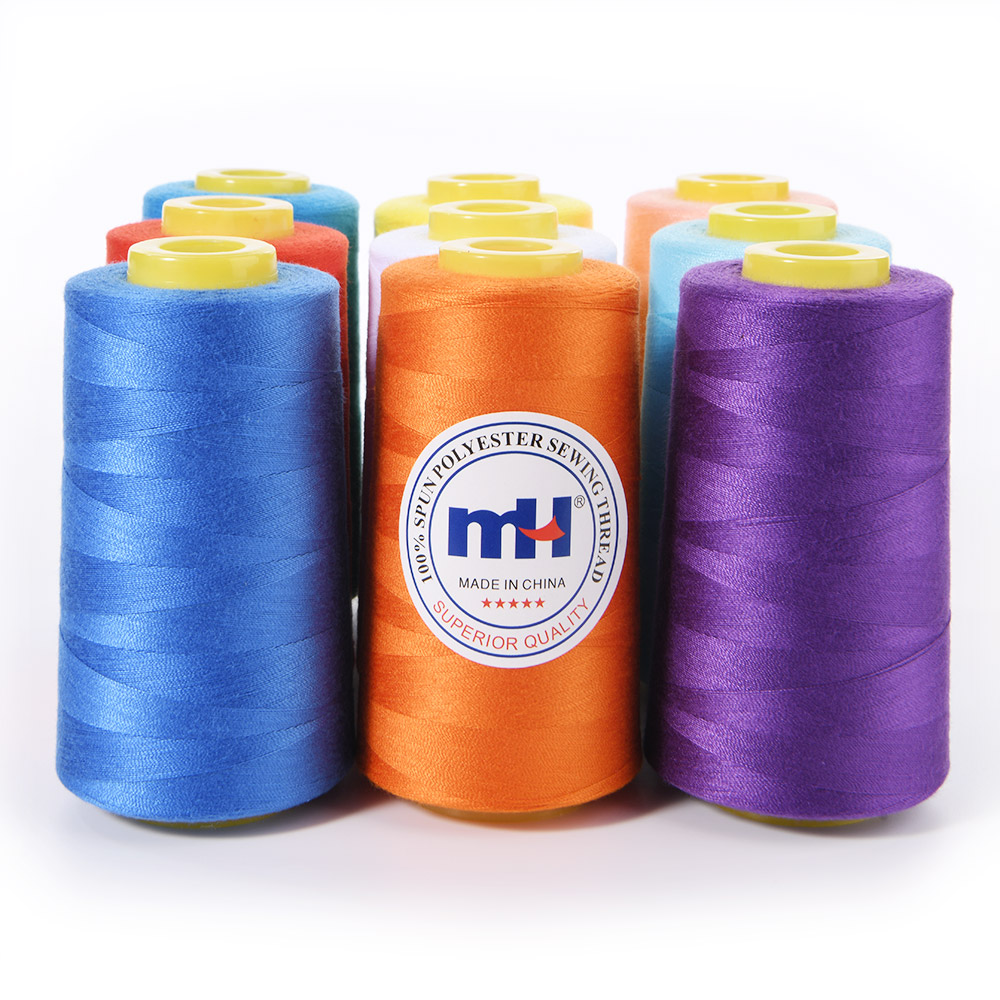 202 Polyester Sewing Thread Heavy Duty Thread for Denim Thick Fabric Industrial Use