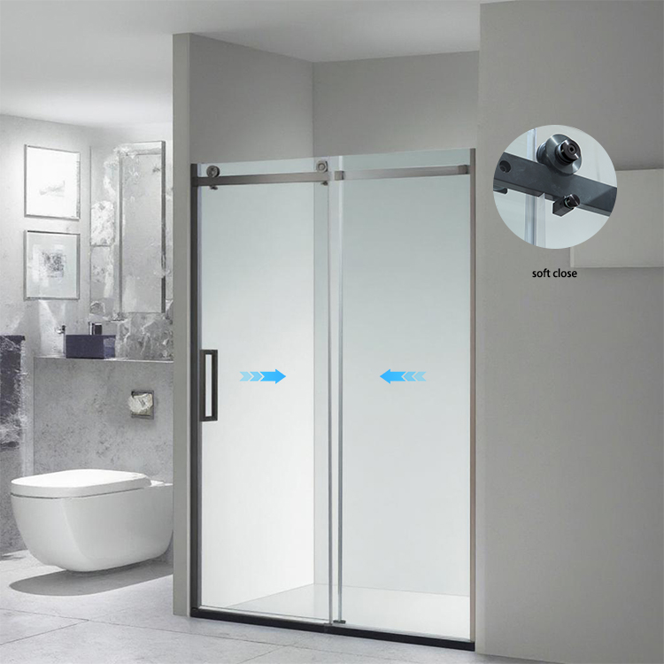 Frameless Shower Door Clean Glass