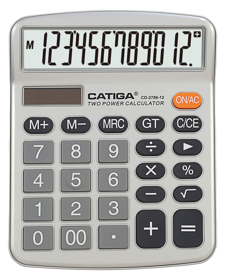 Catiga, Cd-2786-12, Calculator, 12 Digits, Desktop