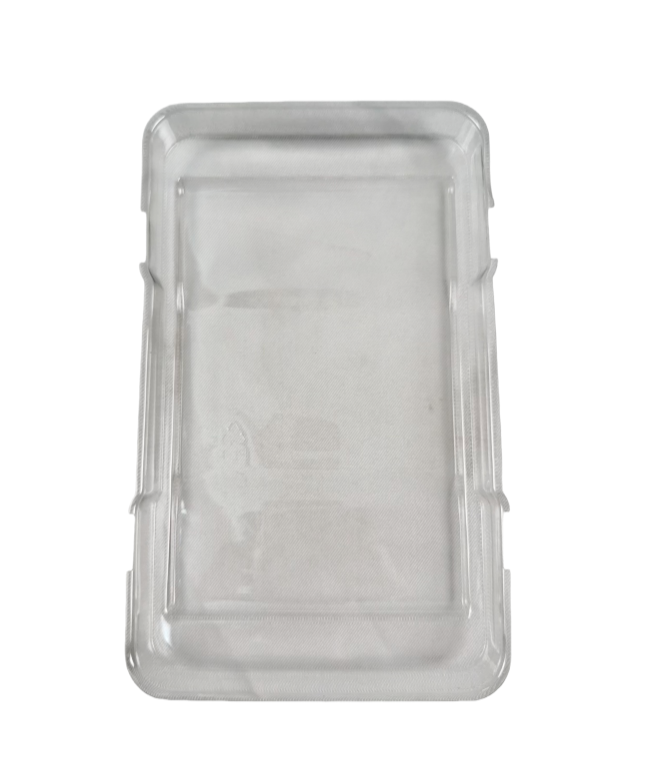 Transparent plastic box
