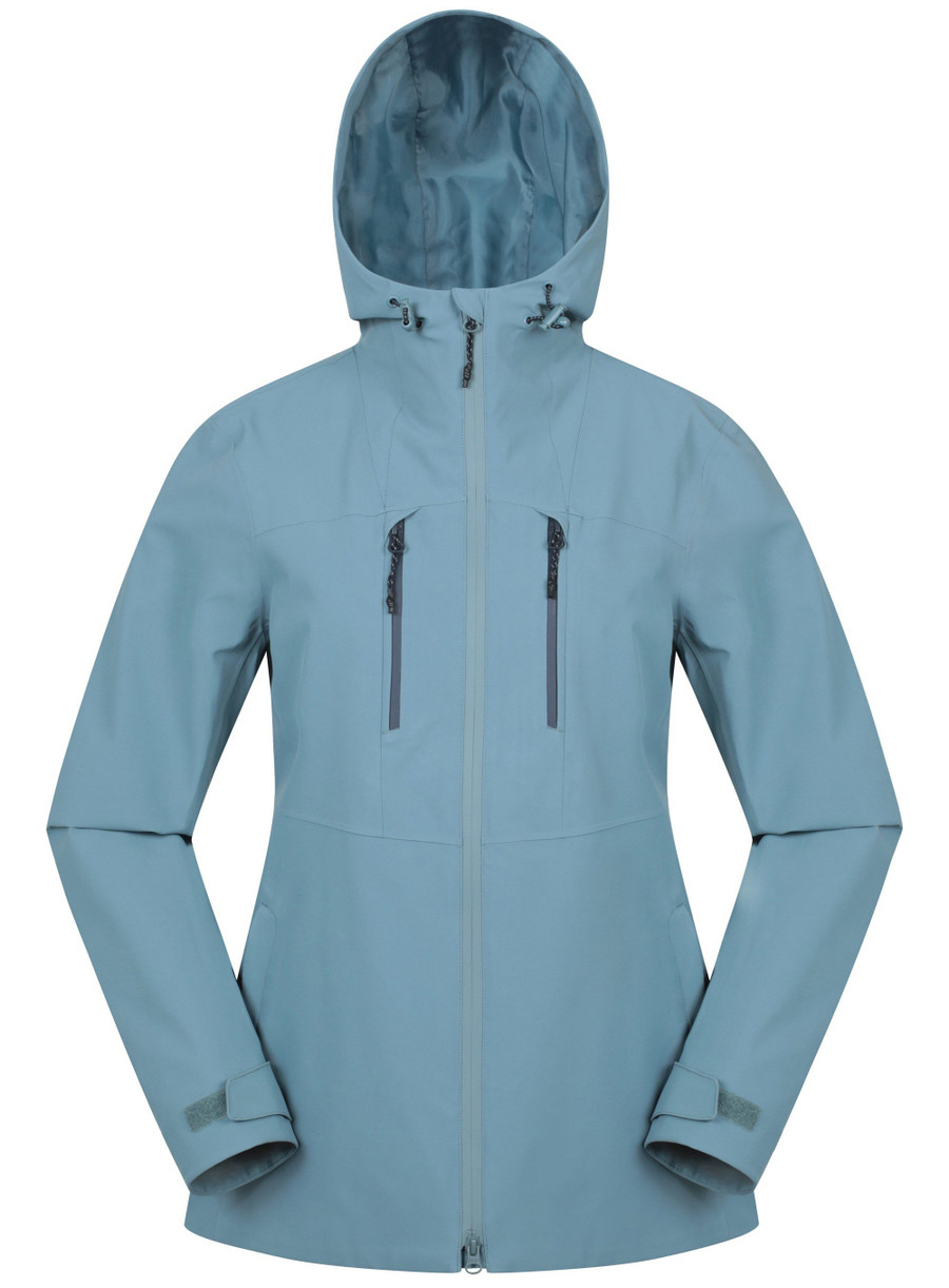 High Quality Women's Breathable Hooded Waterproof Jacket with Seamless Design for Winter Casual Wear
