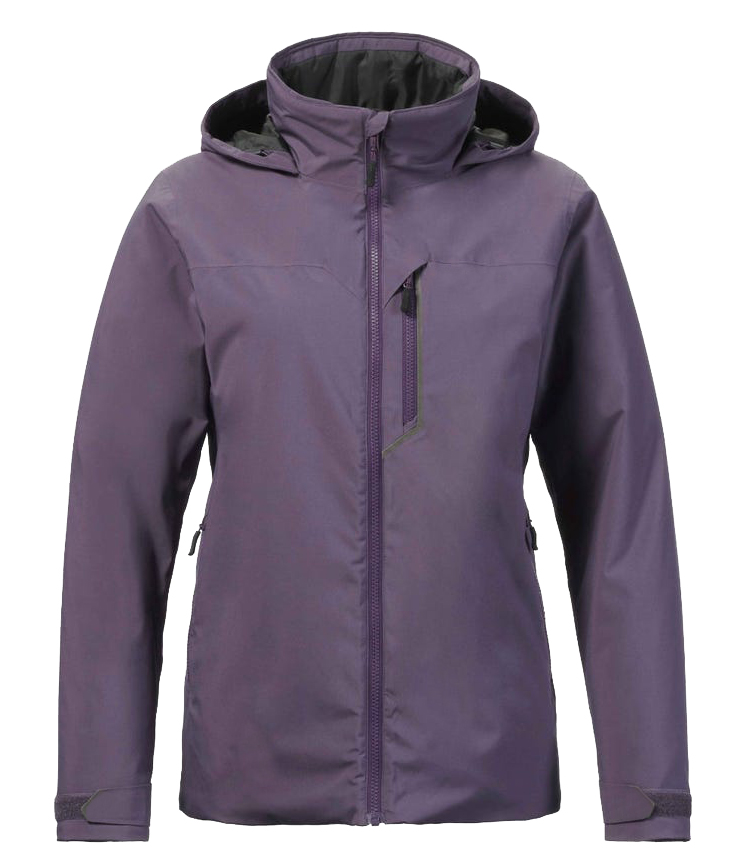 Adjust Printed Woven Waterproof Hooded Jacket-Custom Fit Outdoor Shell