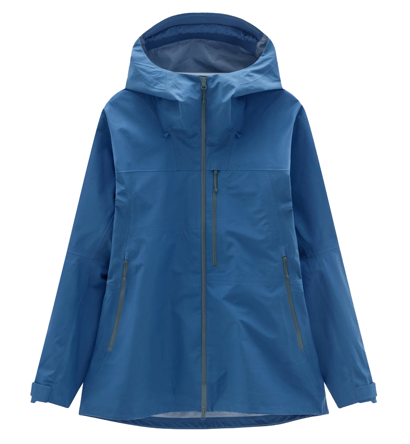 Customizable Windproof Breathable Jacket with Two-Way Zipper Adjustable Cuffs and Secure Pockets