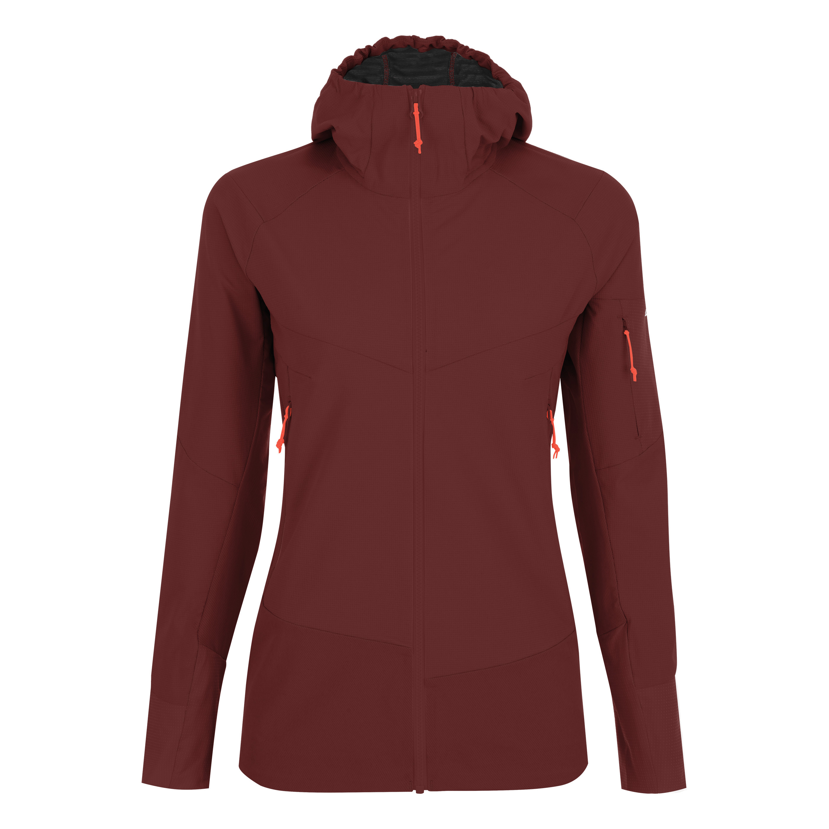 Women's Hooded Waterproof Outdoor Jacket 8000mm Waterproof Windproof Durable Lightweight