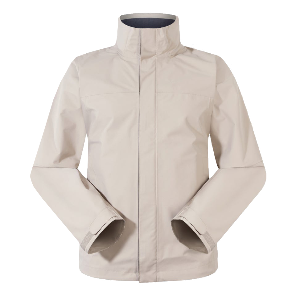 Waterproof Casual Stand Collar Solid Color Zipper Jacket