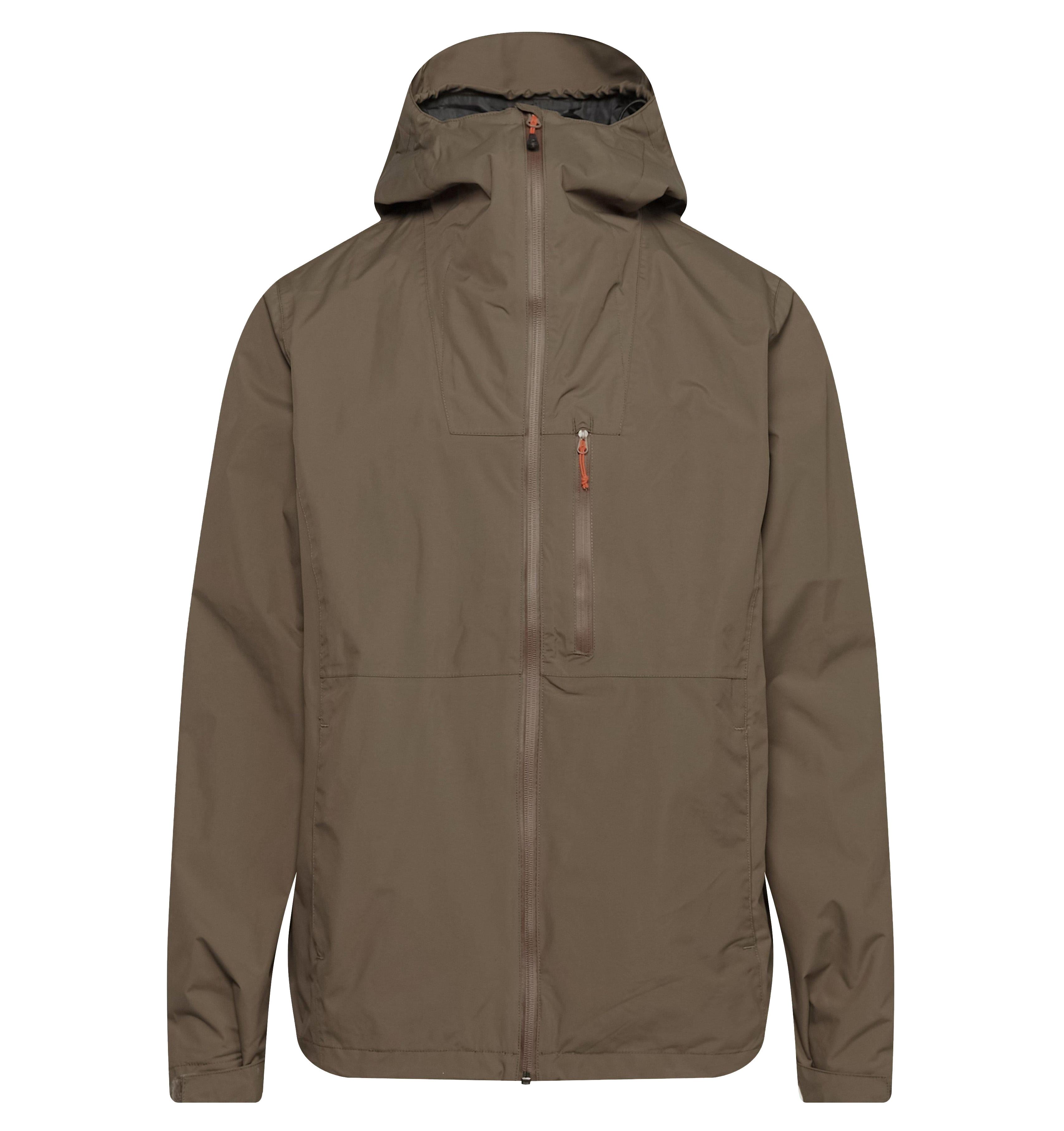 Hooded Waterproof Jacket with Zipper Closure Adjustable Cuffs Multiple Secure Pockets Casual Style
