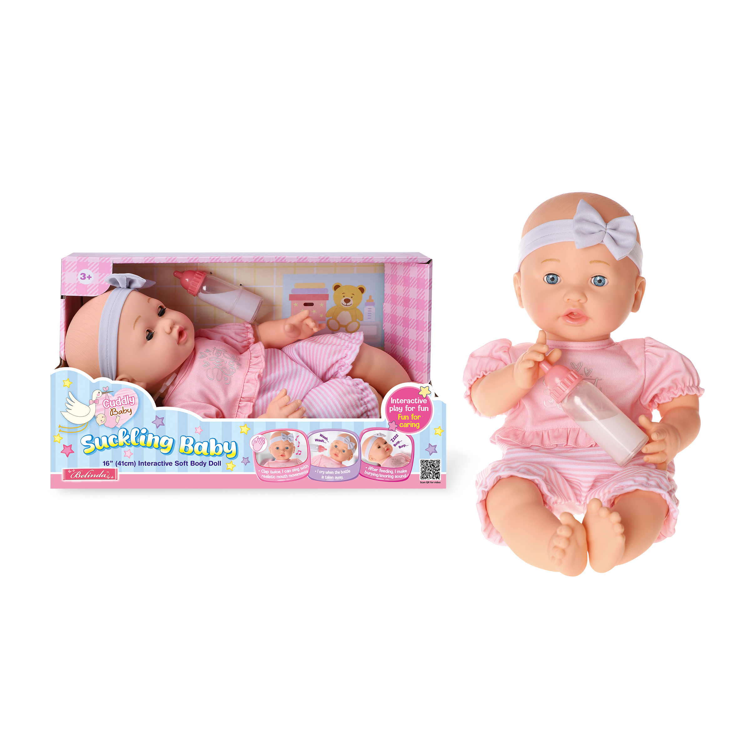 16in Interactive Baby Doll