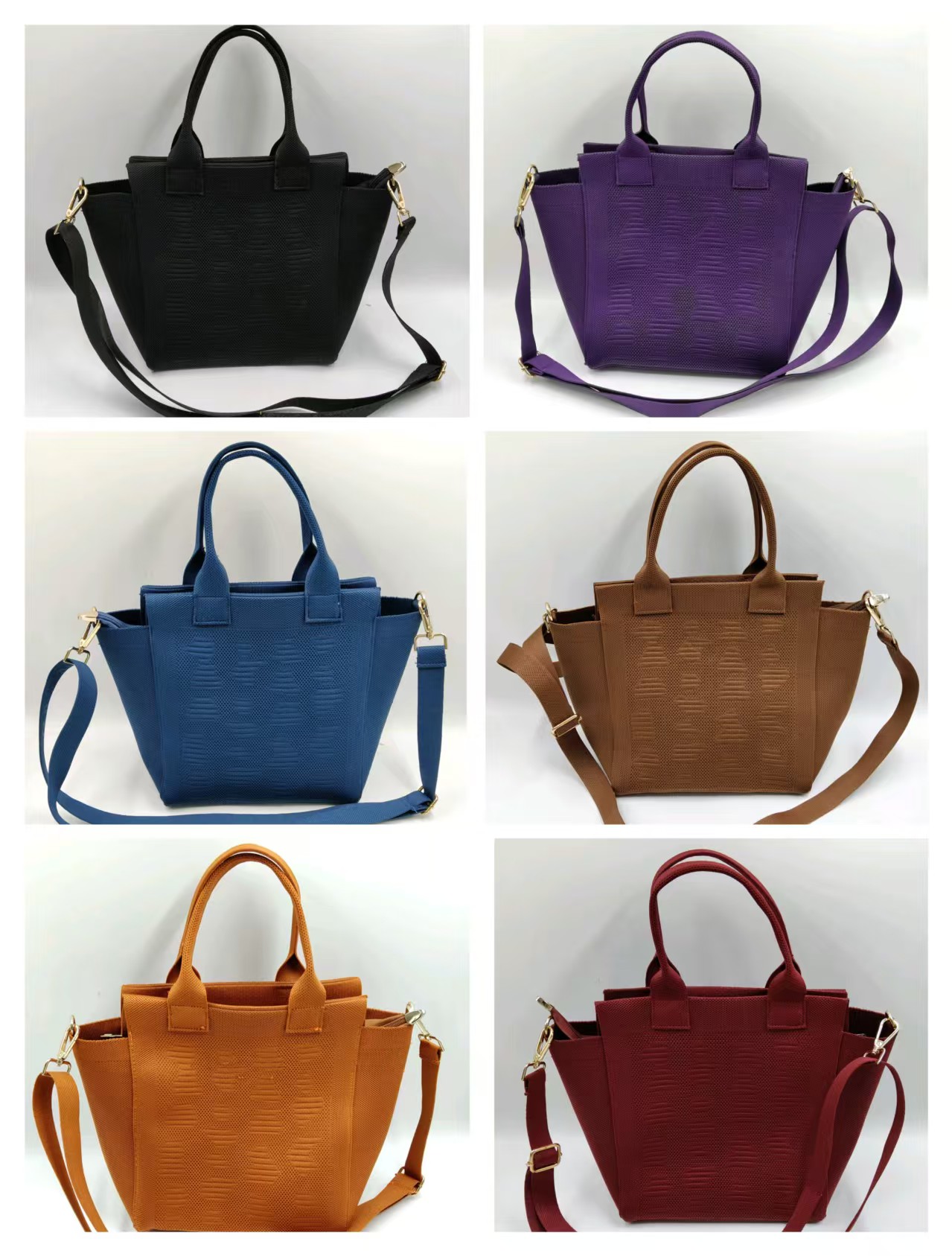 Fly-knit bag