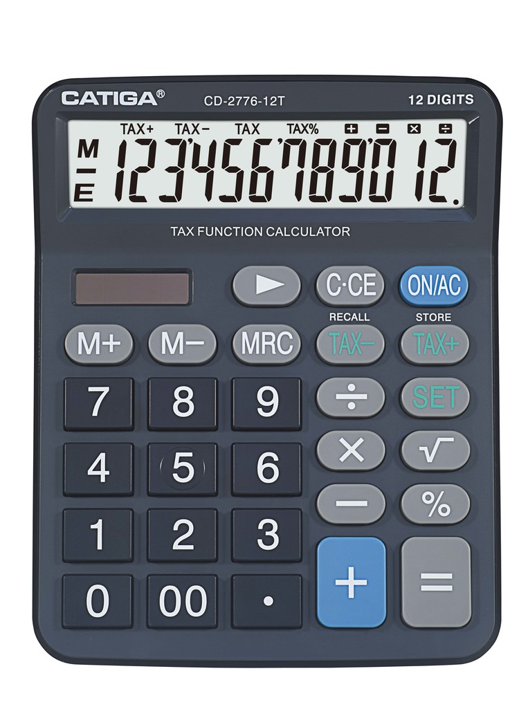 Cd-2776-12t 12 Digits Tax Calculator