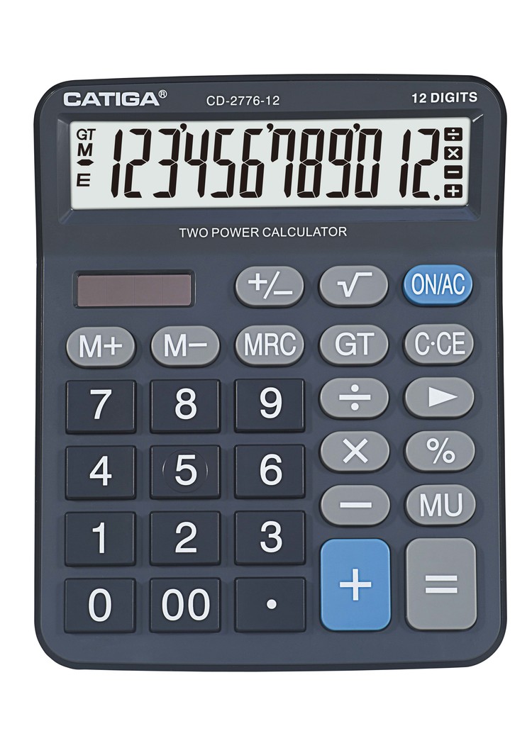Cd-2776-12 12 Digits Desktop Calculator