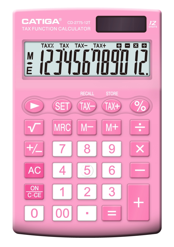 Cd-2775-12t 12 Digits Tax Calculator