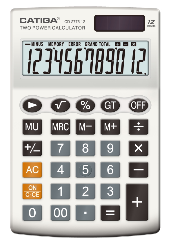 Cd-2775-12 12 Digits Desktop Calculator