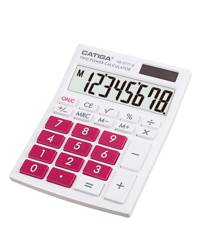 Cd-2771-12 Catiga 12 Digits Desktop Calculator