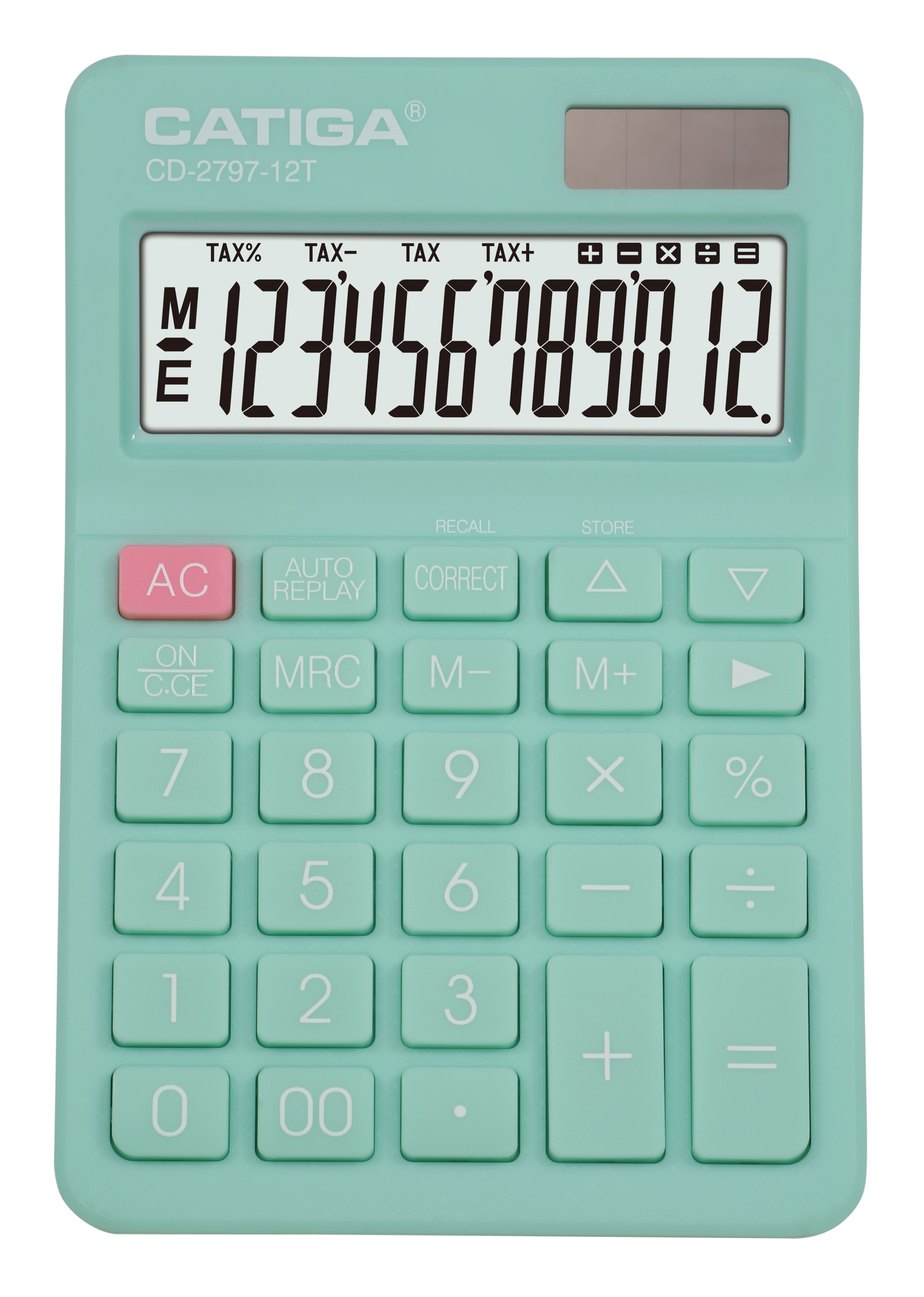 CD-2797-12T CATIGA 12 digits Tax calculator