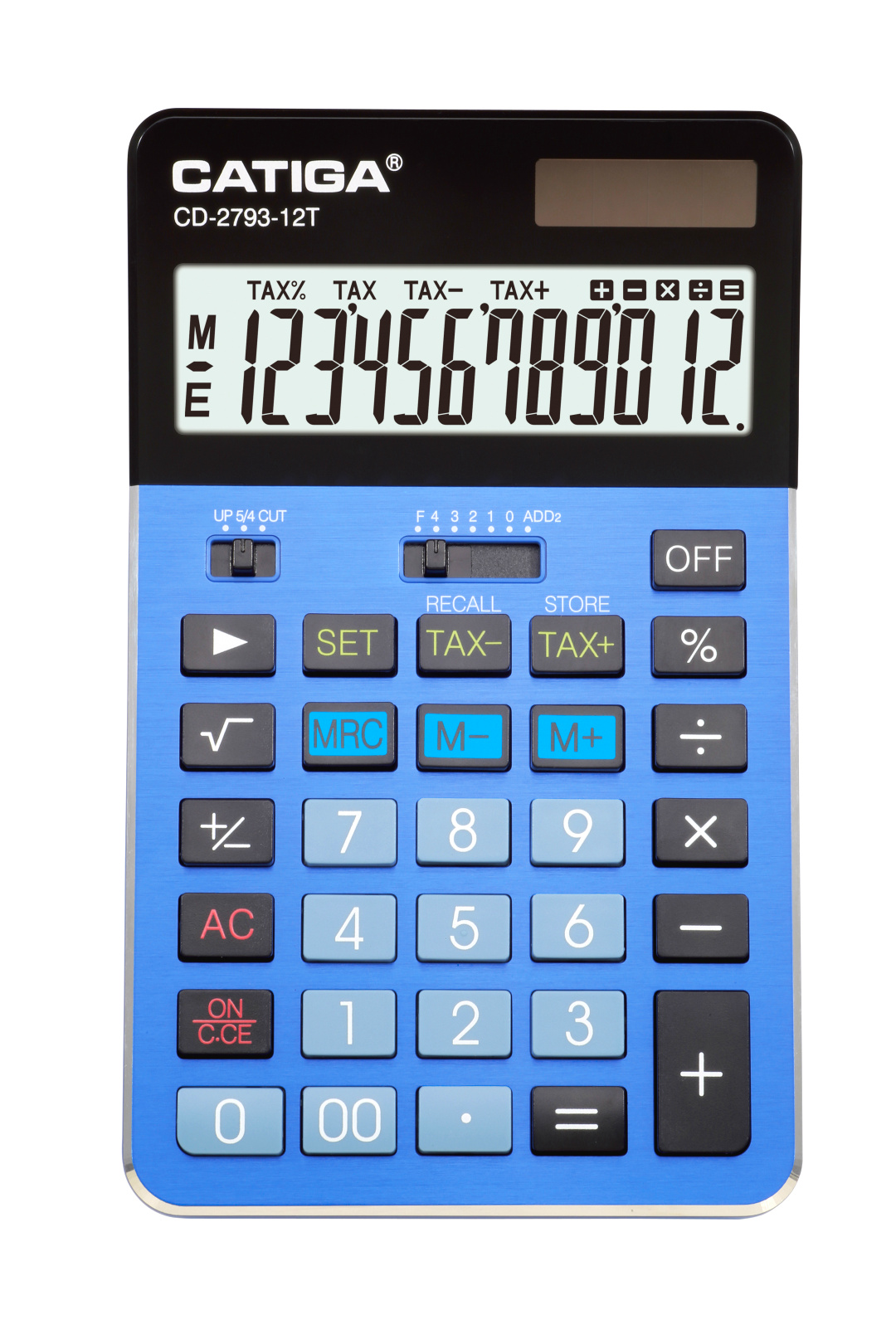 CATIGA 12-Digit Tax Function Calculator CD-2793-12T