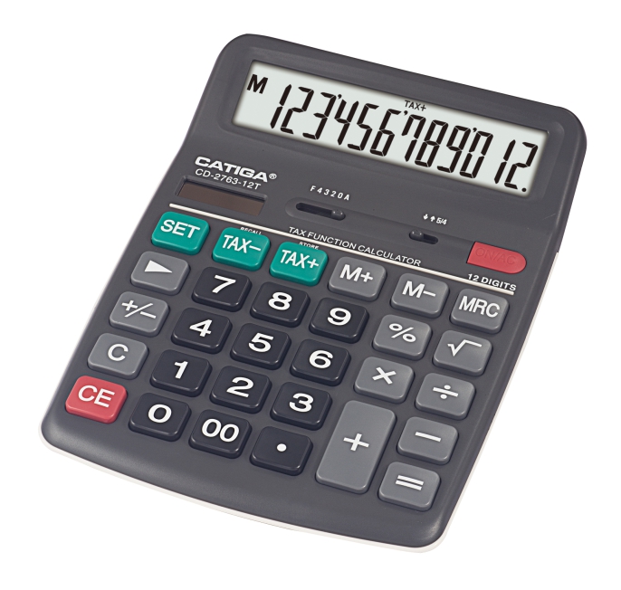 Catiga Calculator Cd-2763-12t