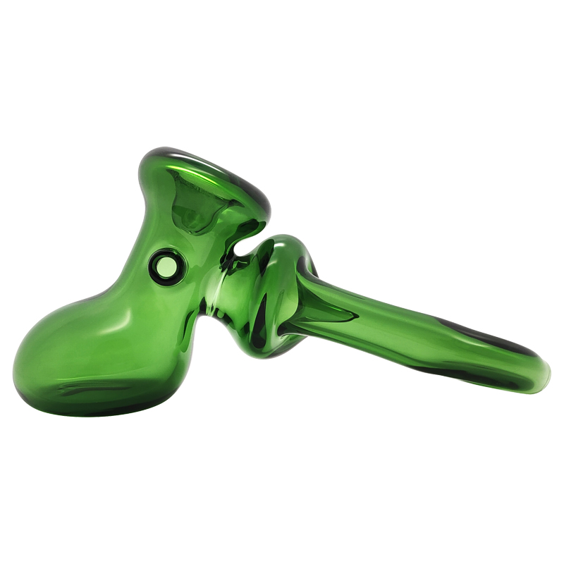 Green glass pipe