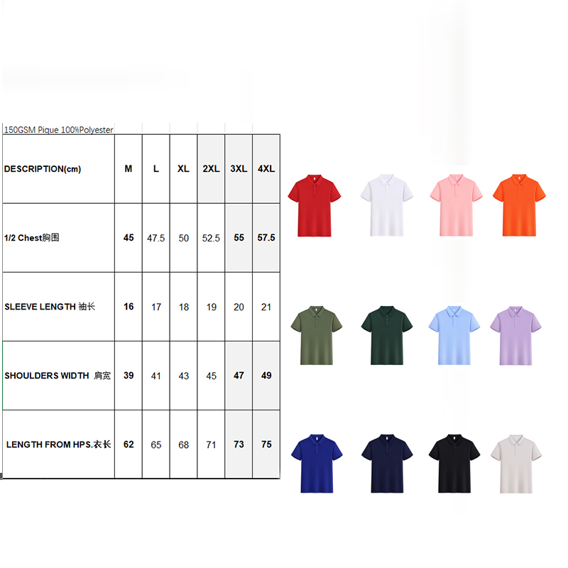 $ 1 Polo shirt one dollar USD 1 $1.5 $2 T-shirt gift cotton like clothing 12 colos IN STOCK