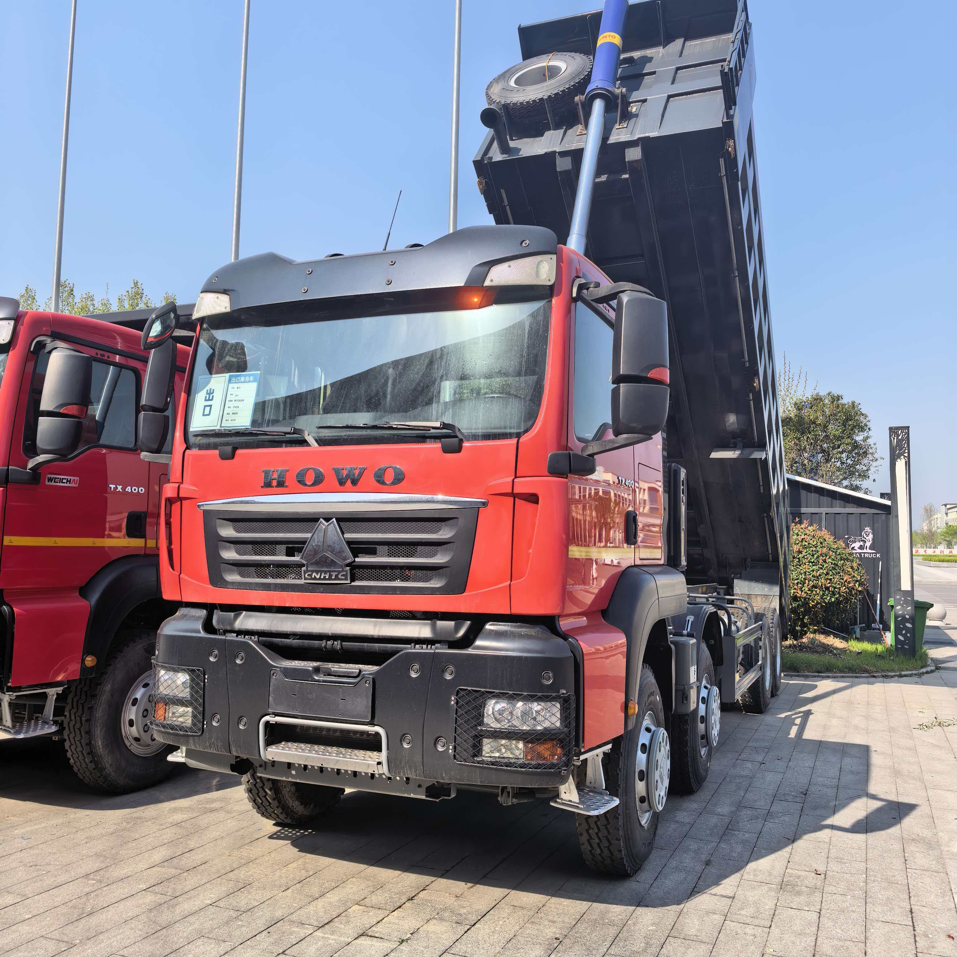 Exported Heavy Duty 8X4 Dump Truck